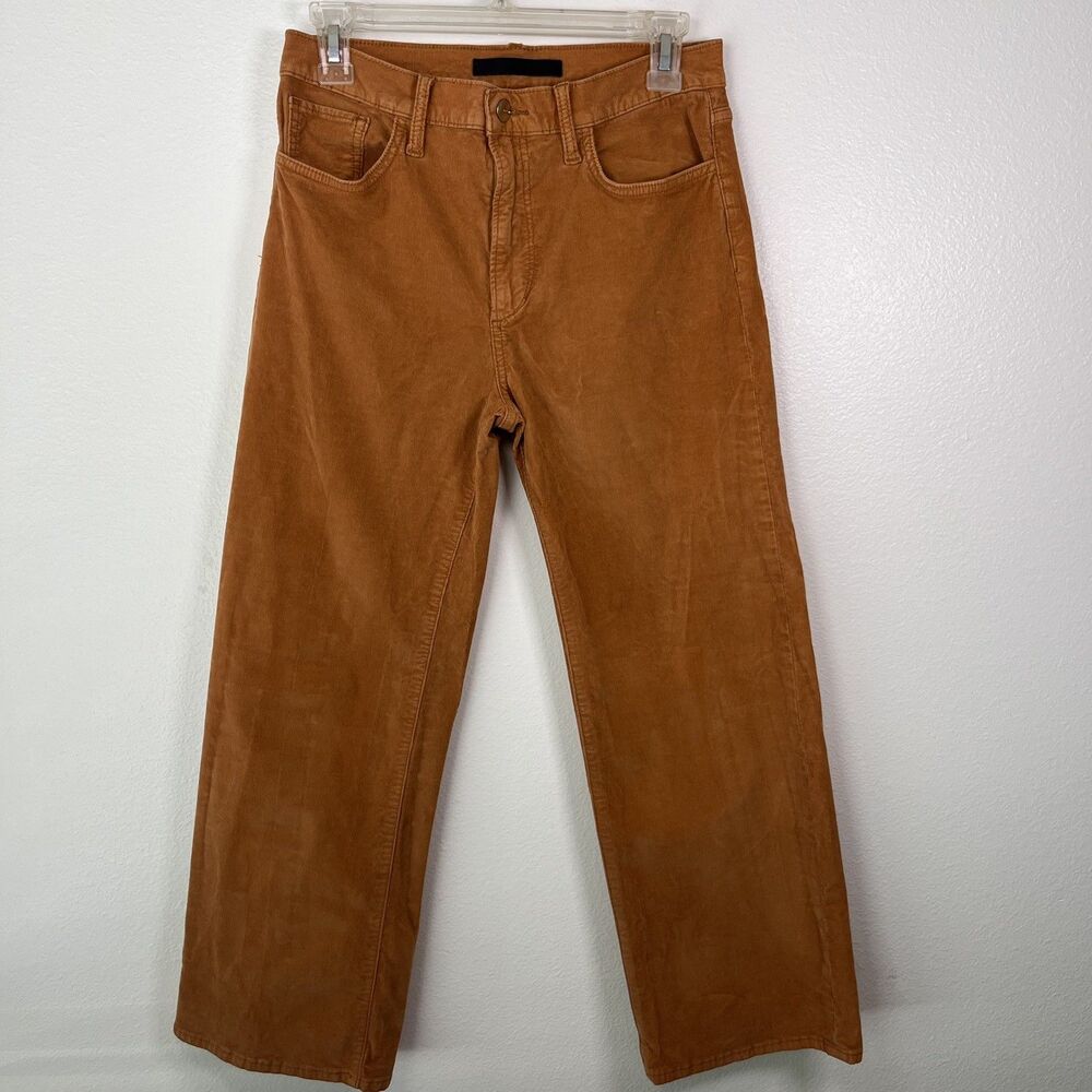 Joe’s Jeans The Blake High Rise Wide Leg Crop Corduroy Pants Size 31